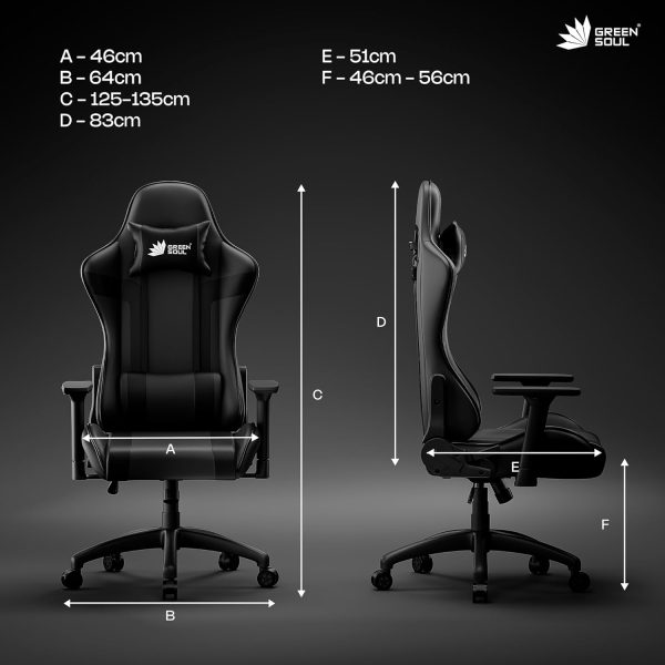 Green Soul Raptor 2.0 Gaming Chair - Image 5